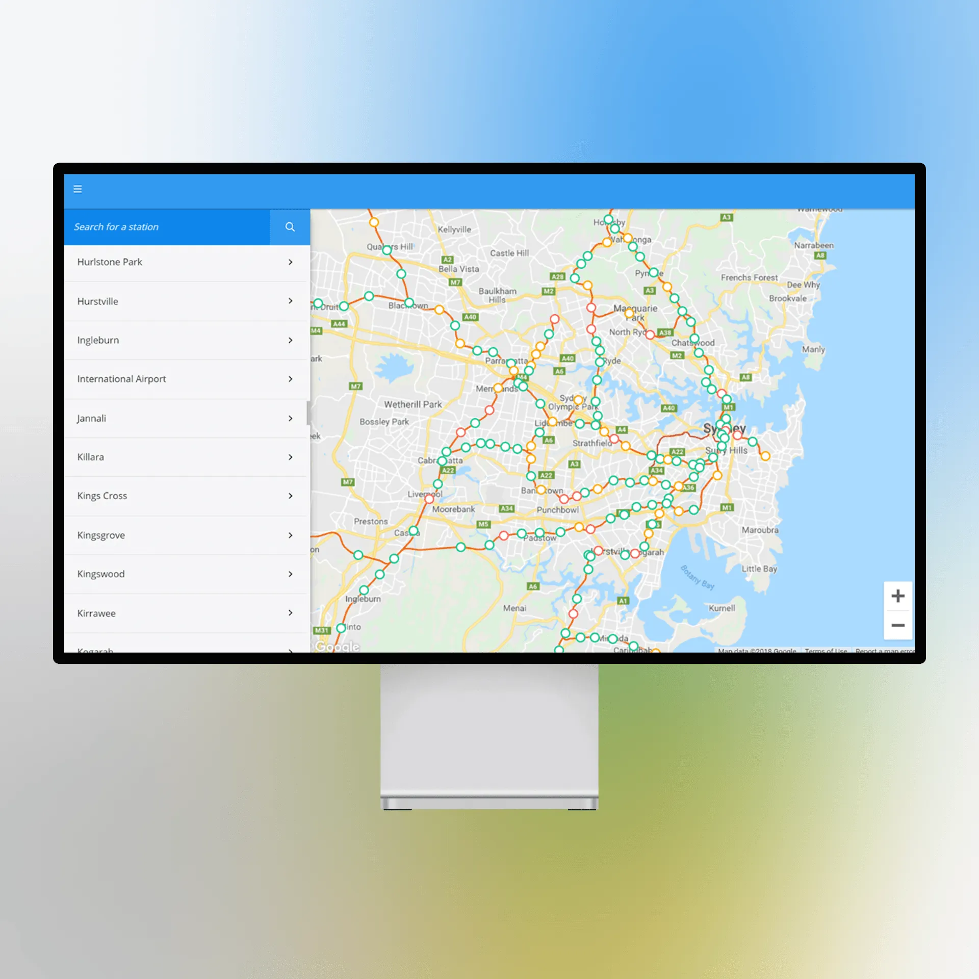 Vue cartographique des données logistiques et de mobilité dans Metis